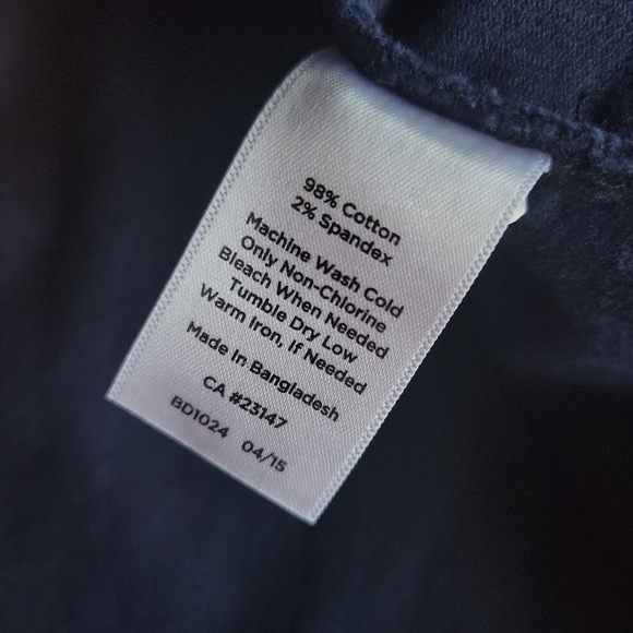 Talbots Navy Blue Corduroy A-Line Skirt with Pockets Women's Size 4 - Picture 8 of 9